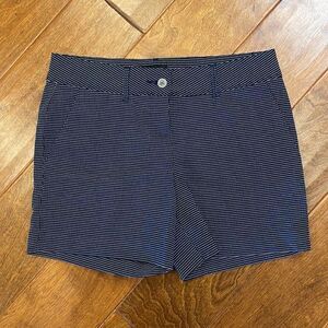 The Limited Brand Navy and White Polka Dot Shorts size 8